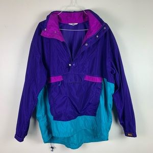 VINTAGE - 80’s Pullover Windbreaker Jacket